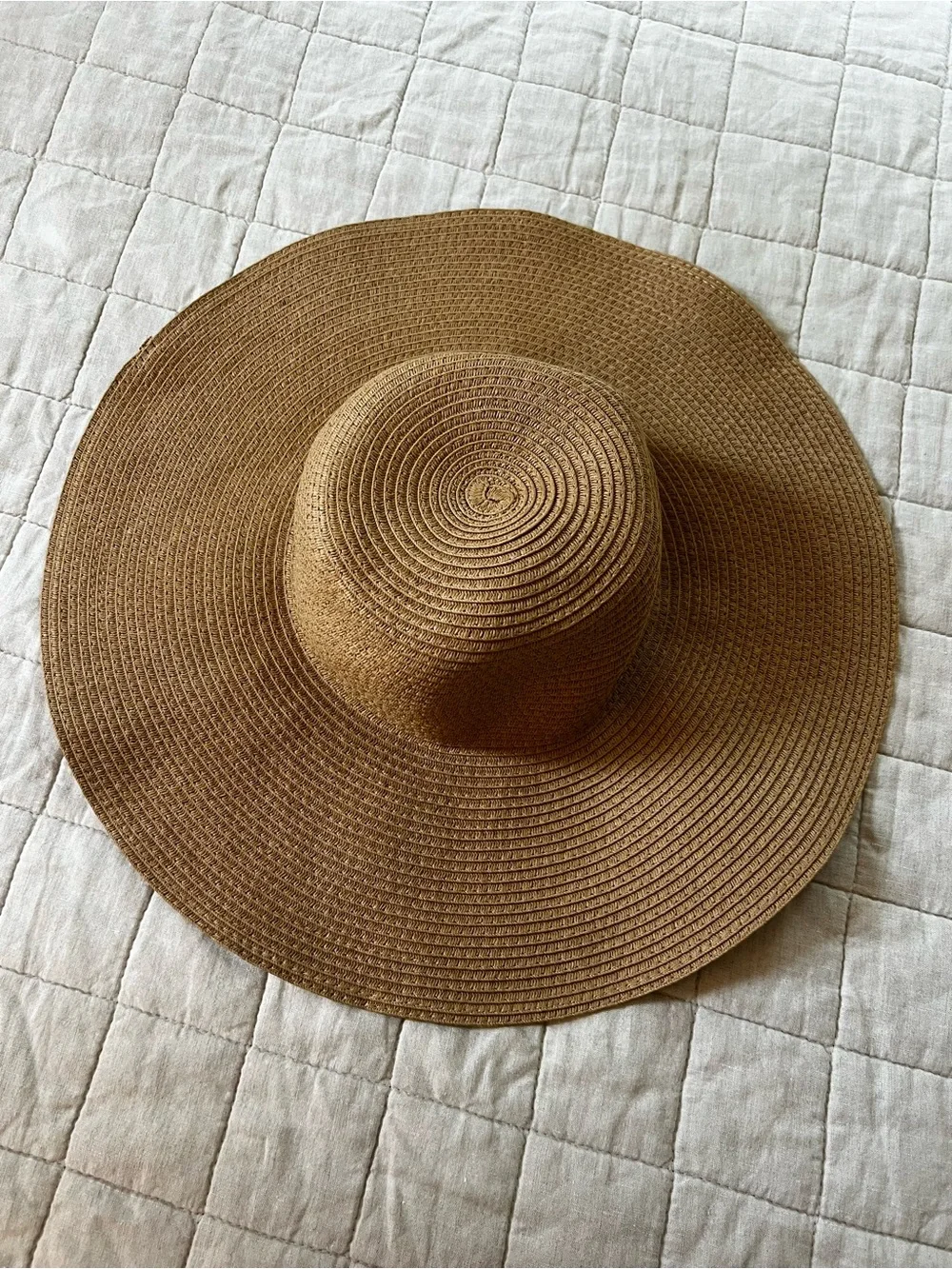 Women’s Wide-Brim Sun Hat - Tan